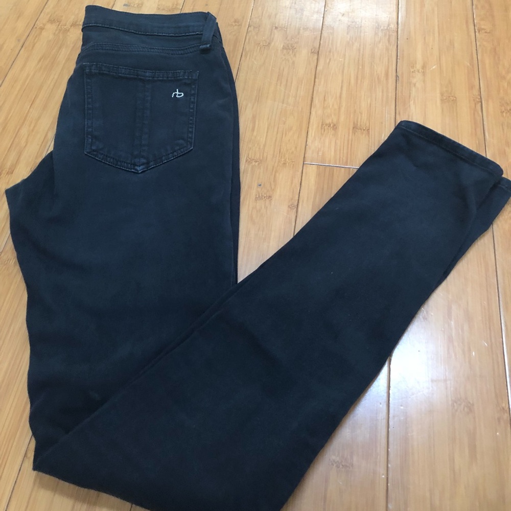 rag & bone black skinny jeans